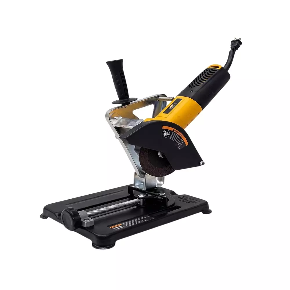 XLNT Angle Grinder Bracket 801A Metal Body in Black, Yellow & Silver Color Used in Metal Fabrication Workshops