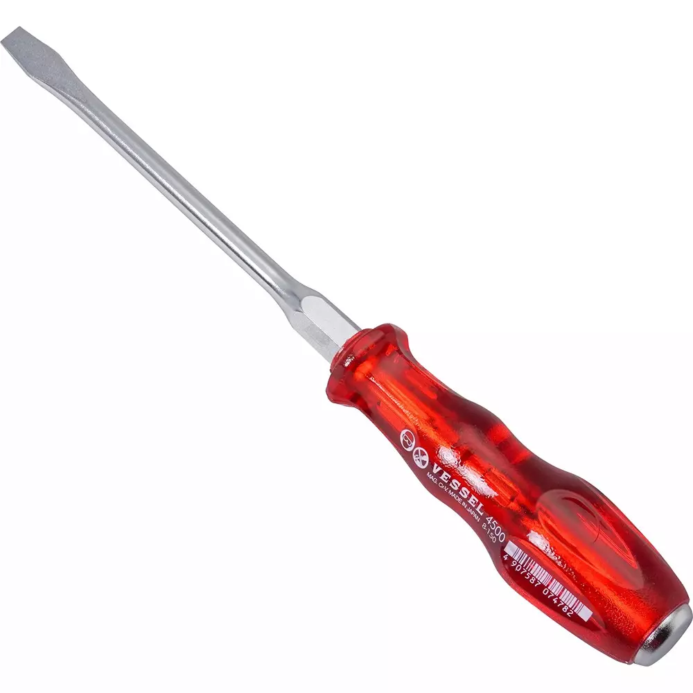 Vessel Power Grip Screwdriver, 4500-8-150
