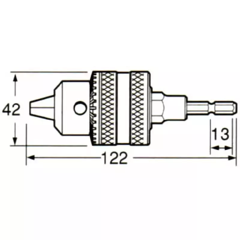 Vessel Drill Chuck (with Key), BH-23