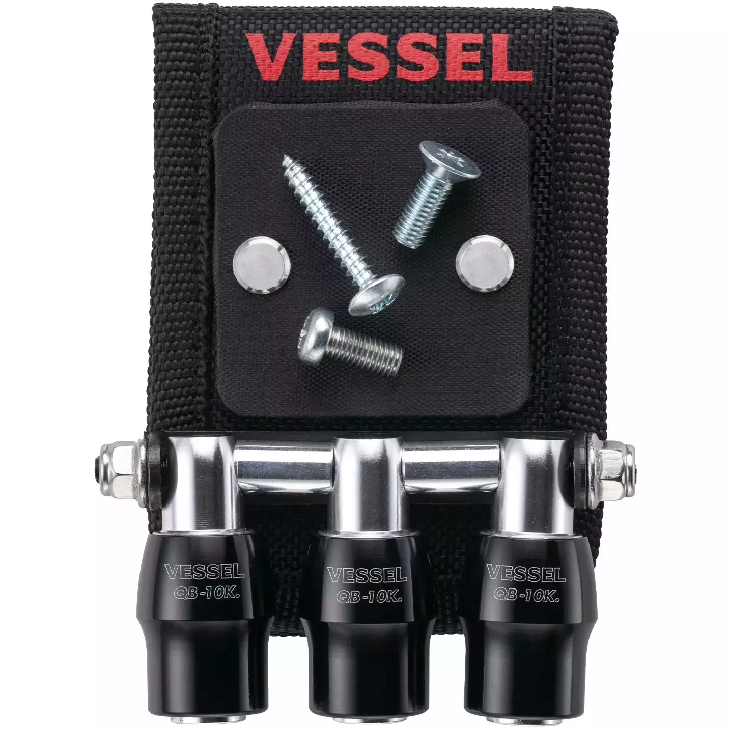 Vessel Quick catcher 3 holder with magnet, QB-10MB3K