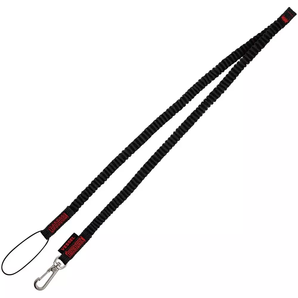 Vessel Anti-Drop Cord Black 900 mm Overall Length, No.SC-W90K