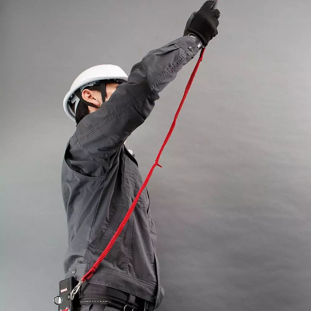 Vessel Anti-Drop Cord Black 900 mm Overall Length, No.SC-W90K