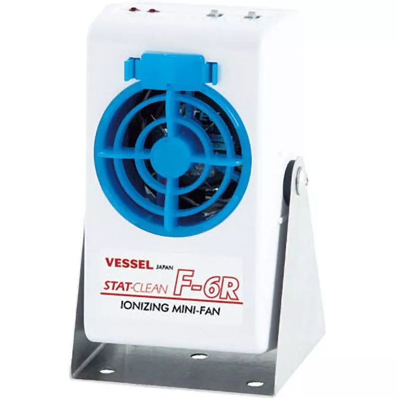 Vessel Static Electricity Removal Mini Fan with Stand 0.78 m³/min Max. Airflow, F-6RST