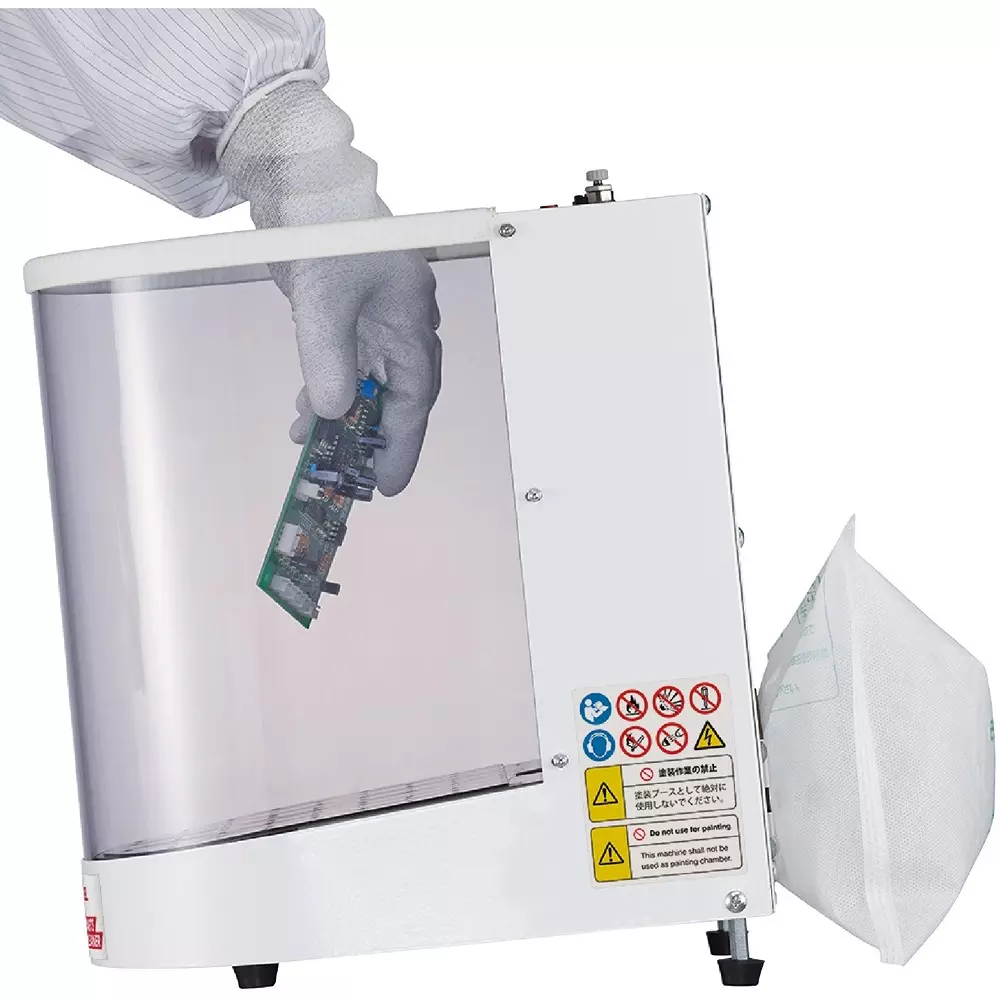 Vessel Ion Parts Cleaner Vertical Type 18 W Power Consumption, IPC-V4