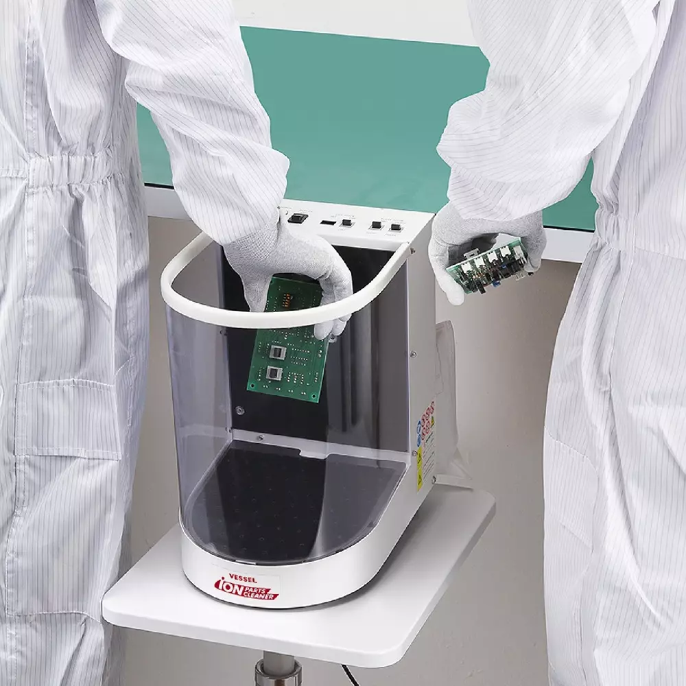 Vessel Ion Parts Cleaner Vertical Type 18 W Power Consumption, IPC-V4