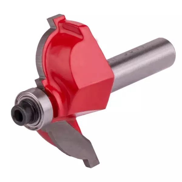 Gaocheng Router Bit Cove Bead Type 43 mm Cutting Dia. 16 mm Length 12 mm Radius, HSS, 9045