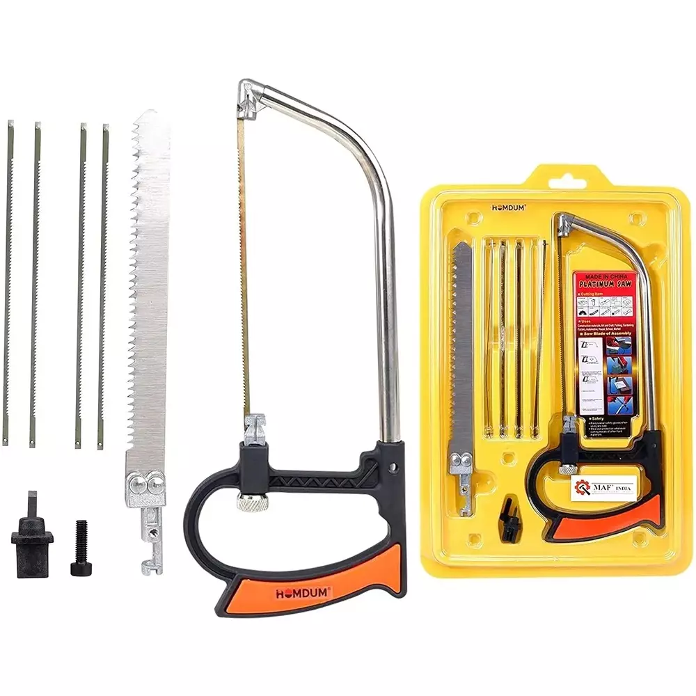 NIKTION 7 in 1 Multi Purpose Handsaw Tool Kit Alloy, Metal, Steel For Wood Cutting