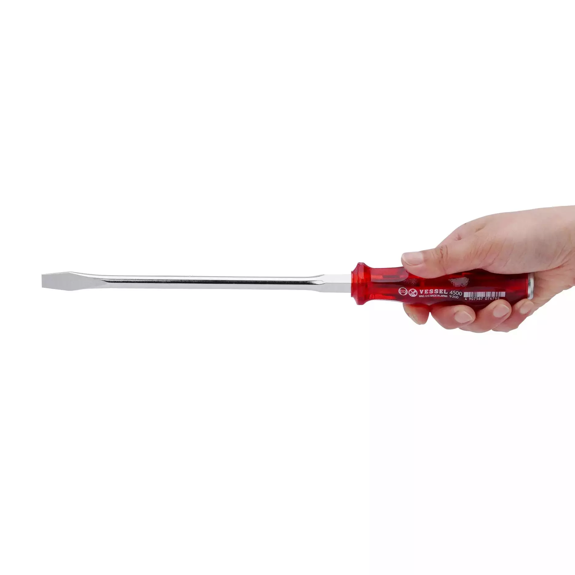 Vessel Power Grip Screwdriver, 4500-9-200