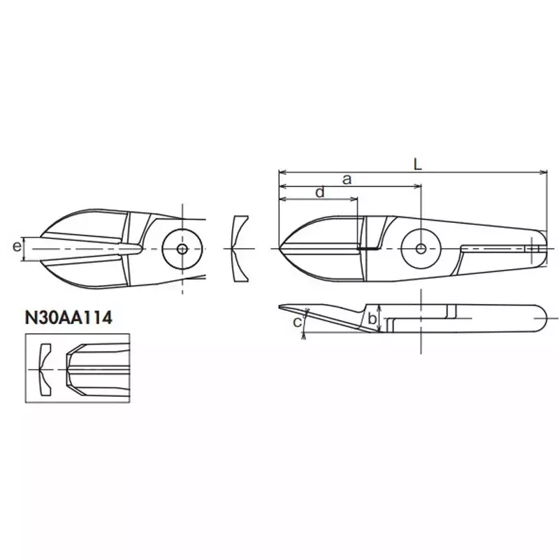 Vessel Blades/Air Nippers, N20AB360