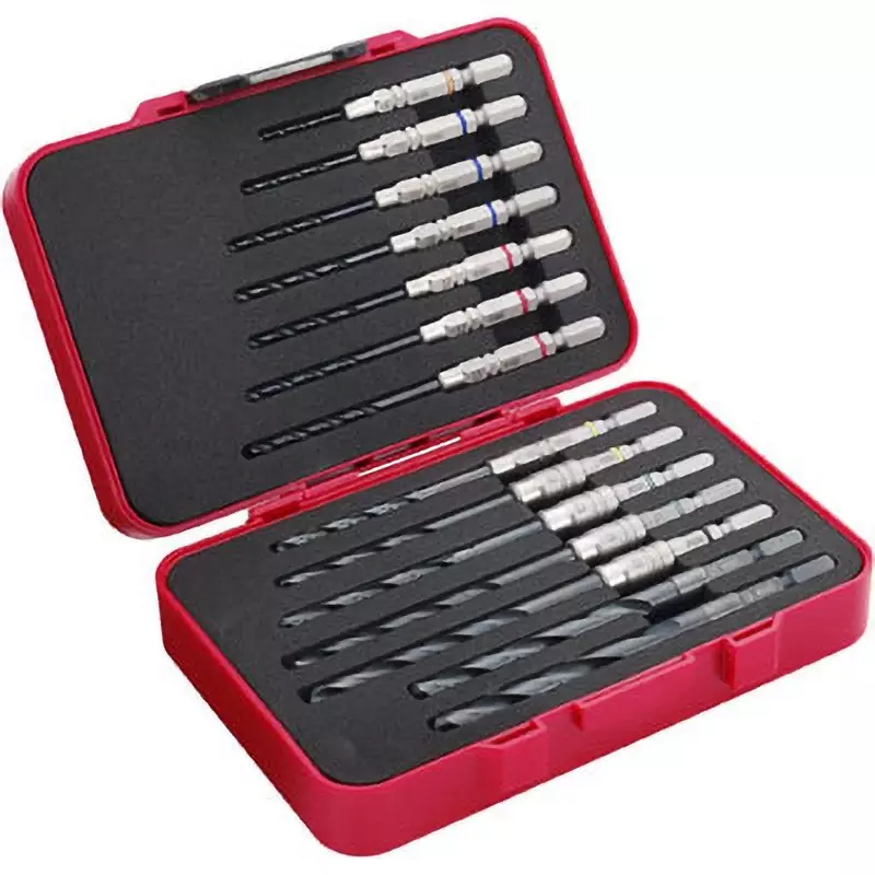 Vessel Cushion Drill Set 1.5-7 mm for Iron Work, AMD14S (Set of 14 Pcs)