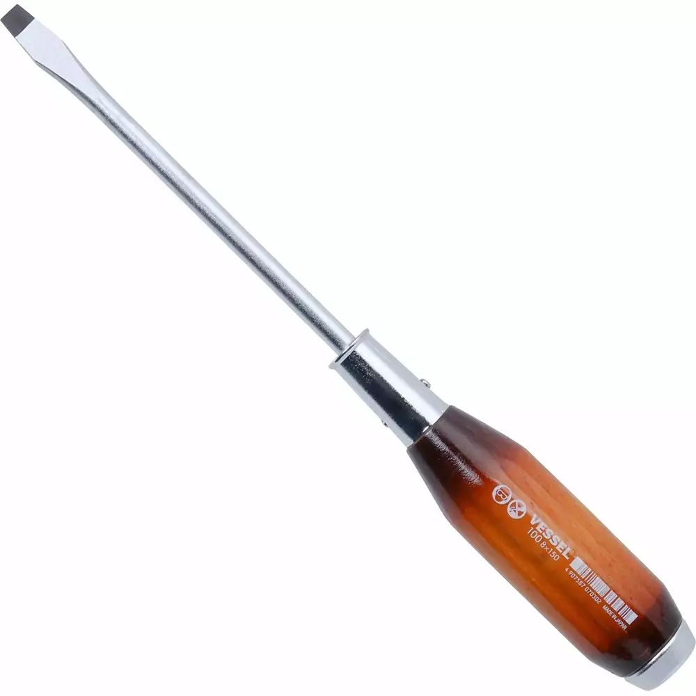 Vessel Strong Thru Screwdriver, 100 -8X150