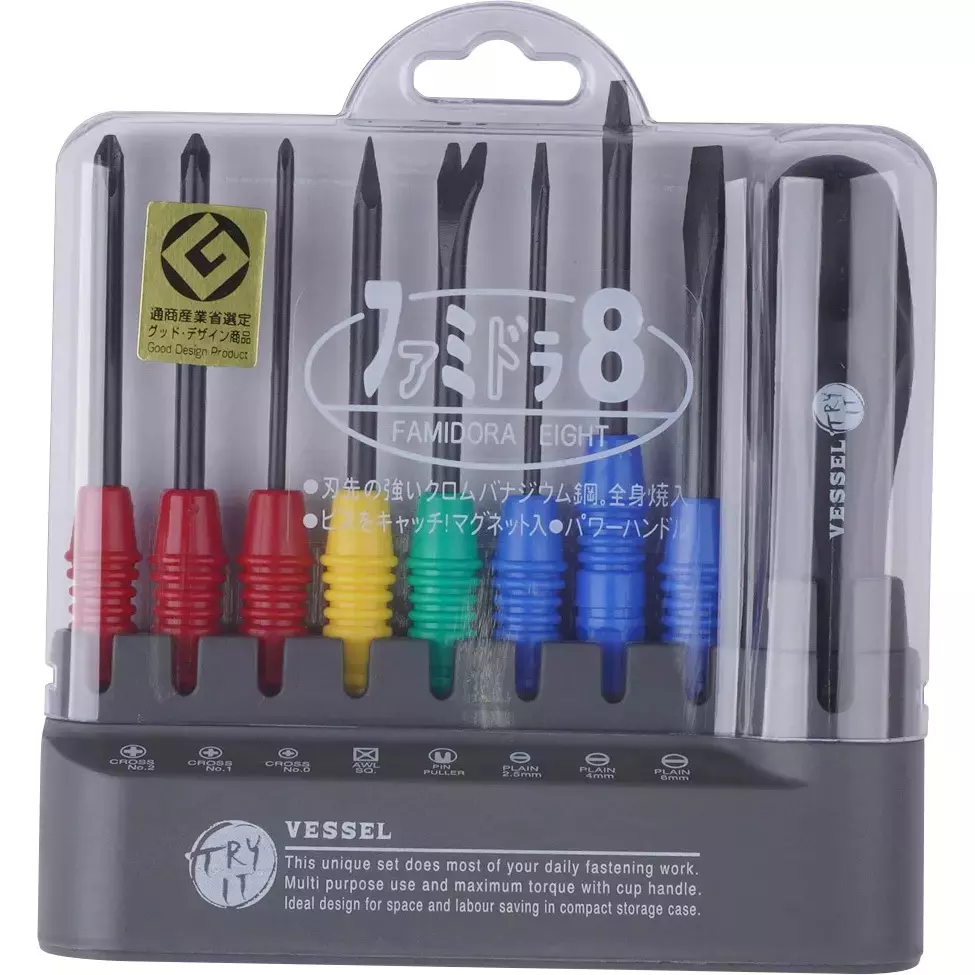 Vessel FAMIDORA 8 Driver Set (8 pcs Set), TD-800