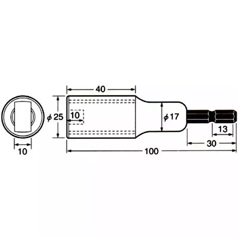 Vessel Form-Tie Socket, GA20F101