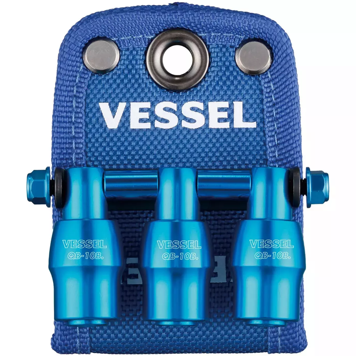 Vessel Limited edition Quick Catcher triple holder, QB-10B3BB