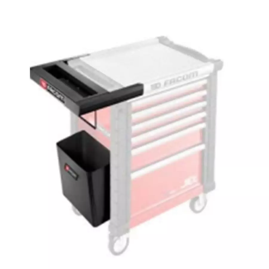 Facom 150mm Jet Serving Cleanliness Kit, For Use With Roller Support, Bottles and Waste bin, JET.WA5
