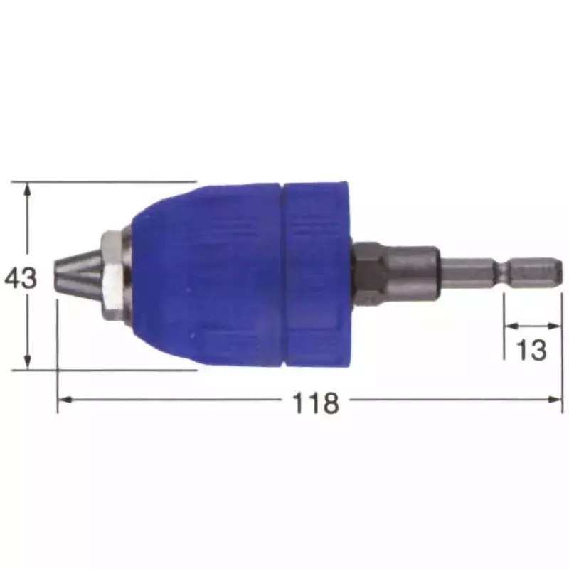 Vessel Drill chuck keyless 10, BH-261