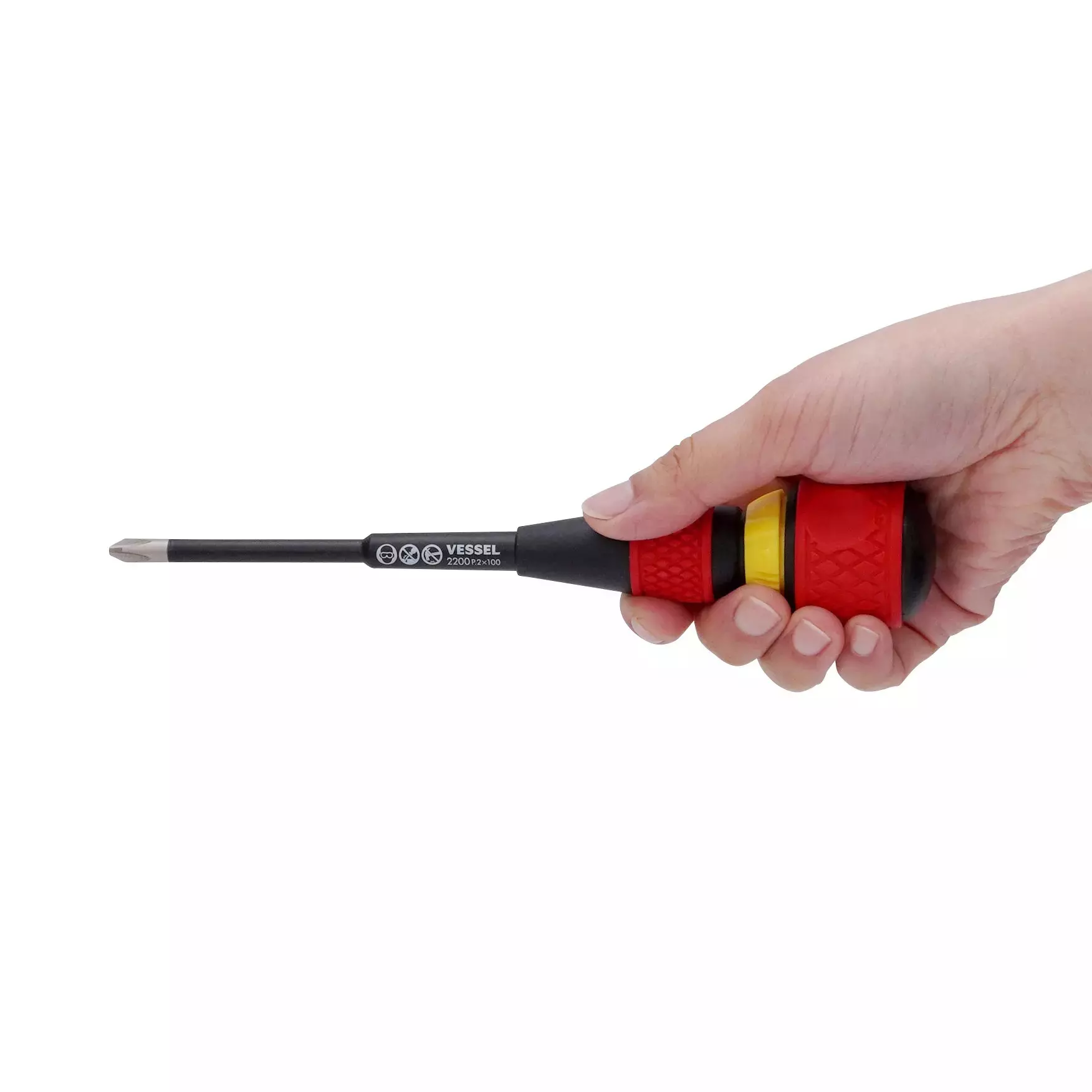Vessel Ball Ratchet Screwdriver, 2200 +2X100