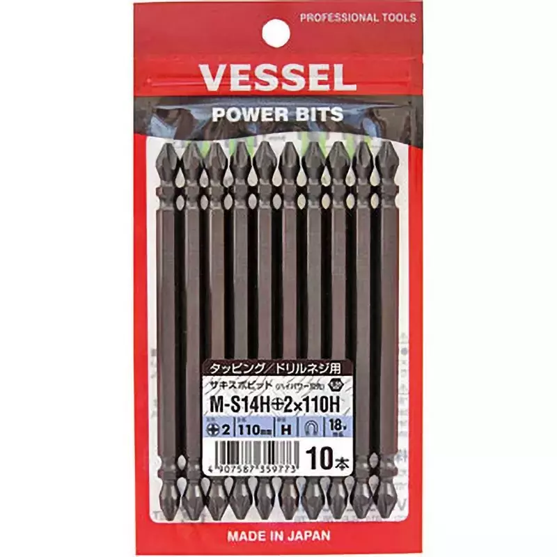 vessel-sakisubo-bit-for-wood-screws-m-s14-2a110h