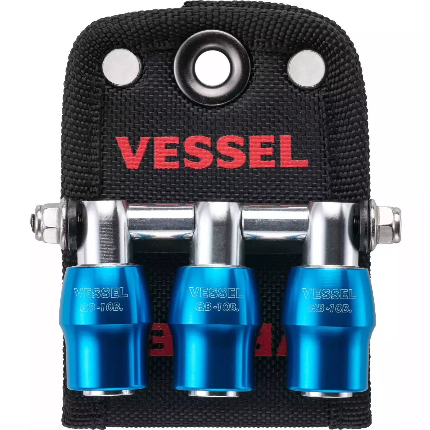Vessel Quick catcher triple holder, QB-10B3B