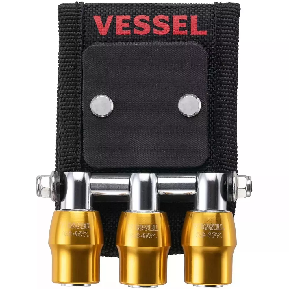 Vessel Quick catcher 3 holder with magnet, QB-10MB3Y