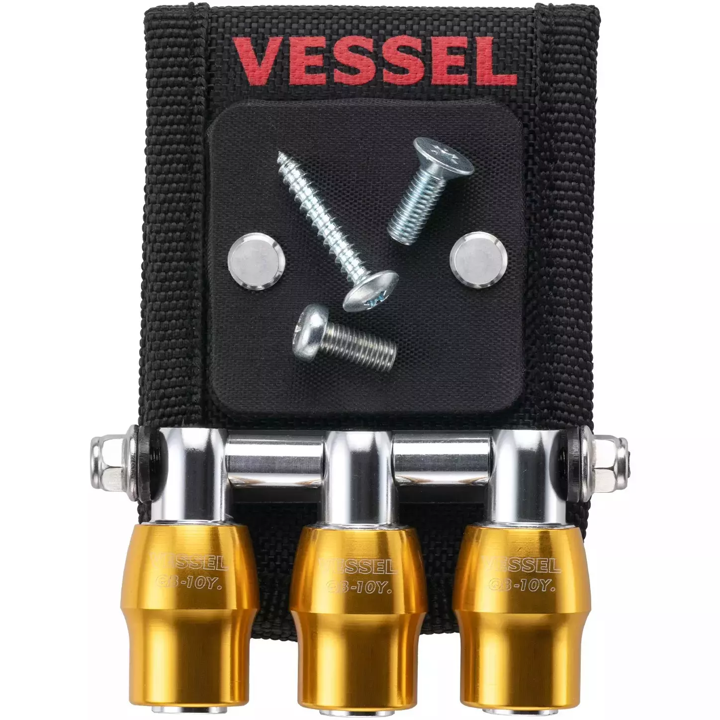 Vessel Quick catcher 3 holder with magnet, QB-10MB3Y