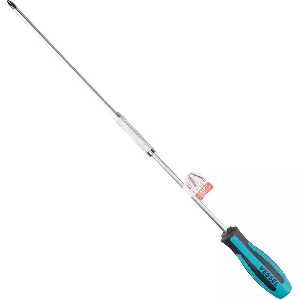 Vessel MEGADRA Standard Screwdriver, Extra Long, 900+2Ã—400
