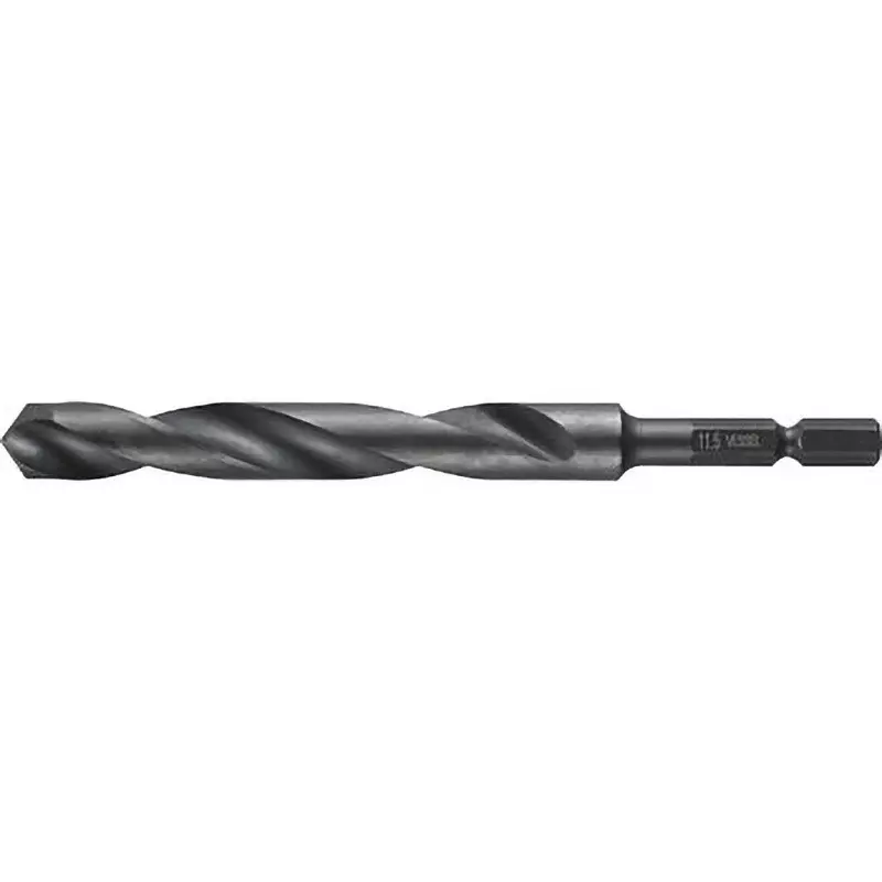 Vessel KESSAKU Drill Bit Hexagonal 126 mm Overall Length for Steel, KMD-11.5