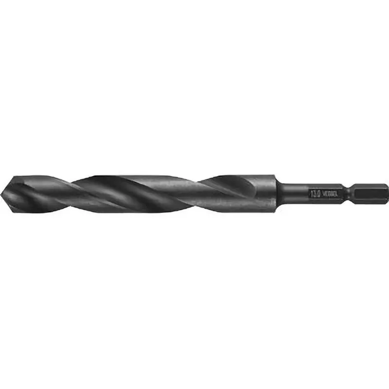 Vessel KESSAKU Drill Bit Hexagonal 130 mm Overall Length for Steel, KMD-13.0