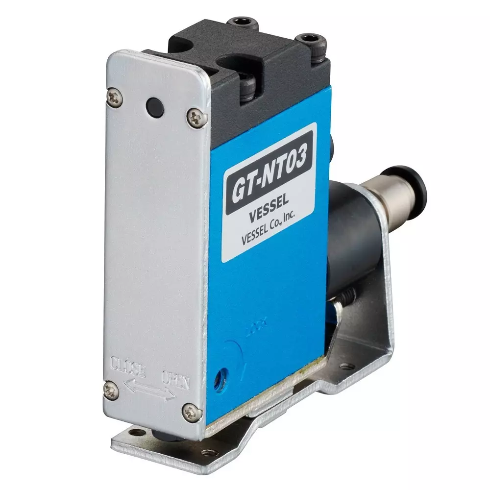 Vessel Slide-Off Air Nipper Vertical-Type 178 g 62 mm OAL 27 cm³/str. Air Consumption, GT-NT03-4