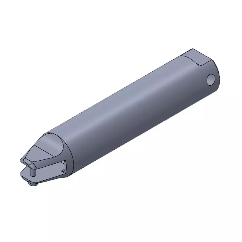 Vessel Extra Pressure Booster 71 mm Overall Length 223 cm³/str. Air Consumption, P-10L