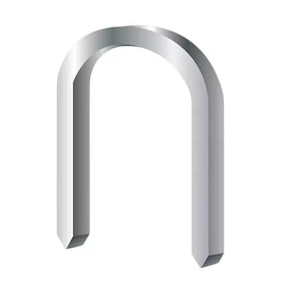 Ingco 1000 Pcs Crown Staple 12 mm Length 1.2 mm Width 6.3 mm Staple Crown, STS0412