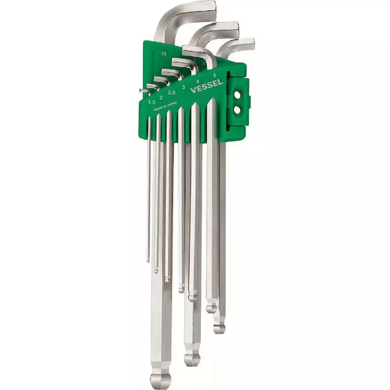 Vessel Final tightening ball point wrench short shaft specification 9 assembly 8200BP, 8209BP