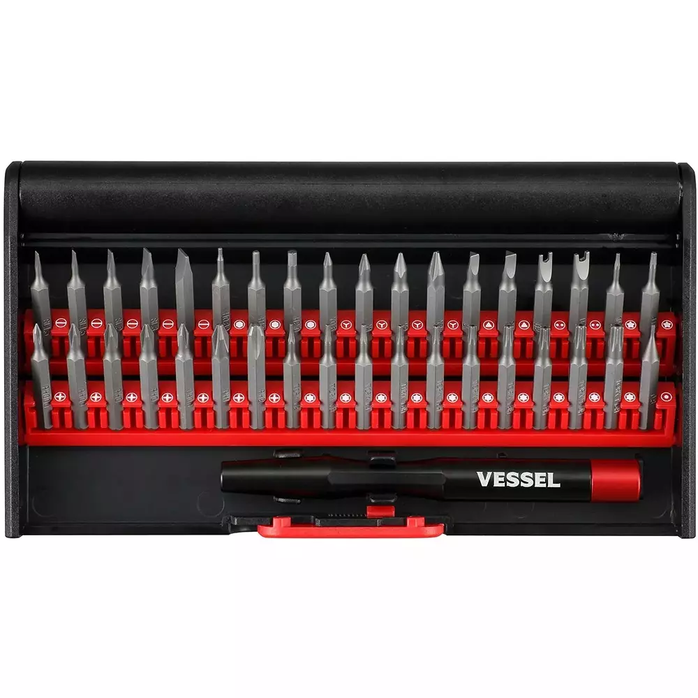 Vessel Precision replacement screwdriver set of 36 pieces, 9836