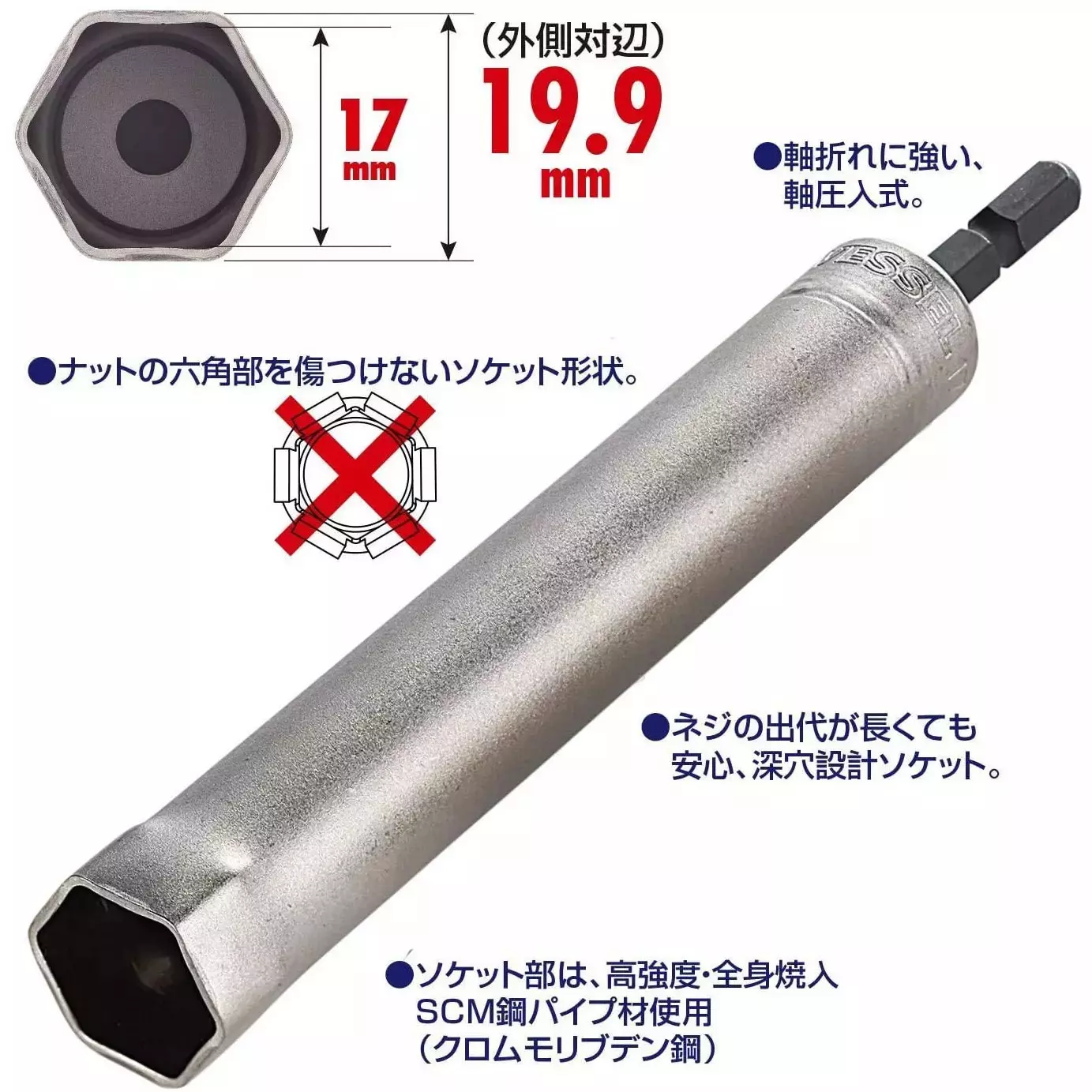 Vessel Raceway Socket, KAR201730