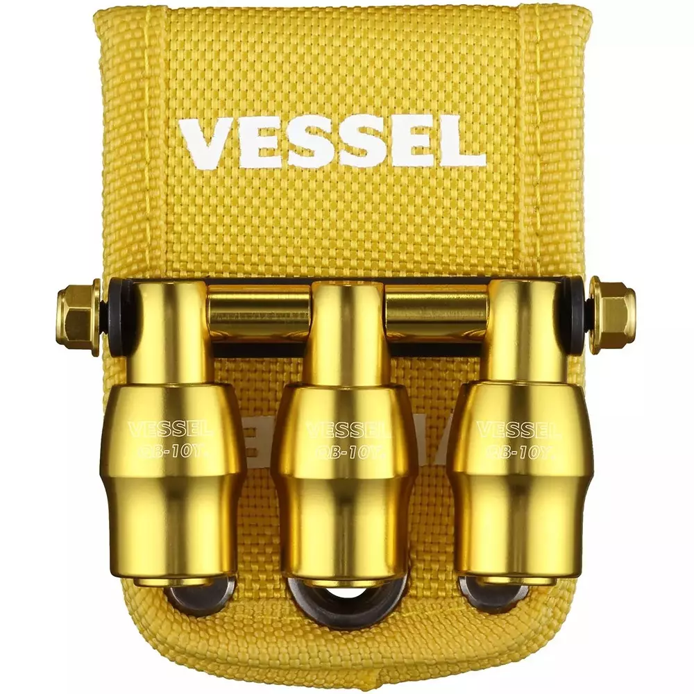 Vessel Limited edition Quick Catcher triple holder, QB-10B3YY