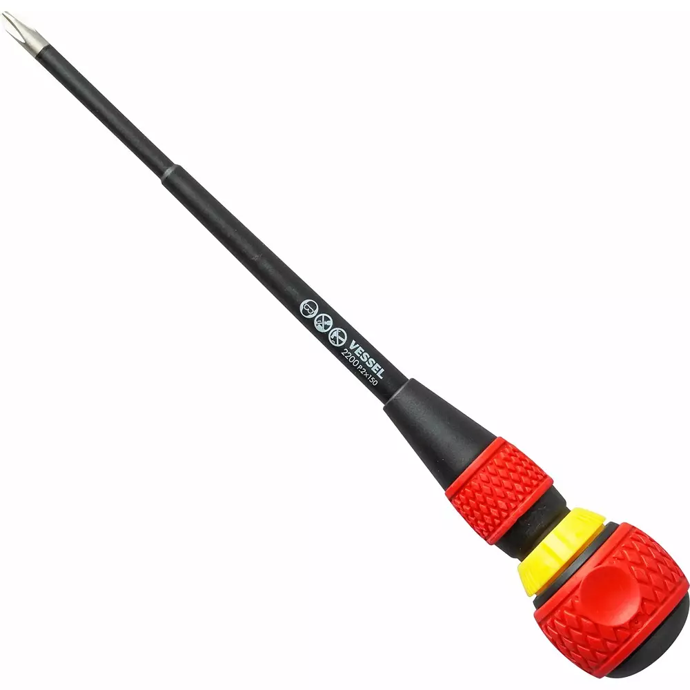 Vessel Ball Ratchet Screwdriver, 2200 +2X150