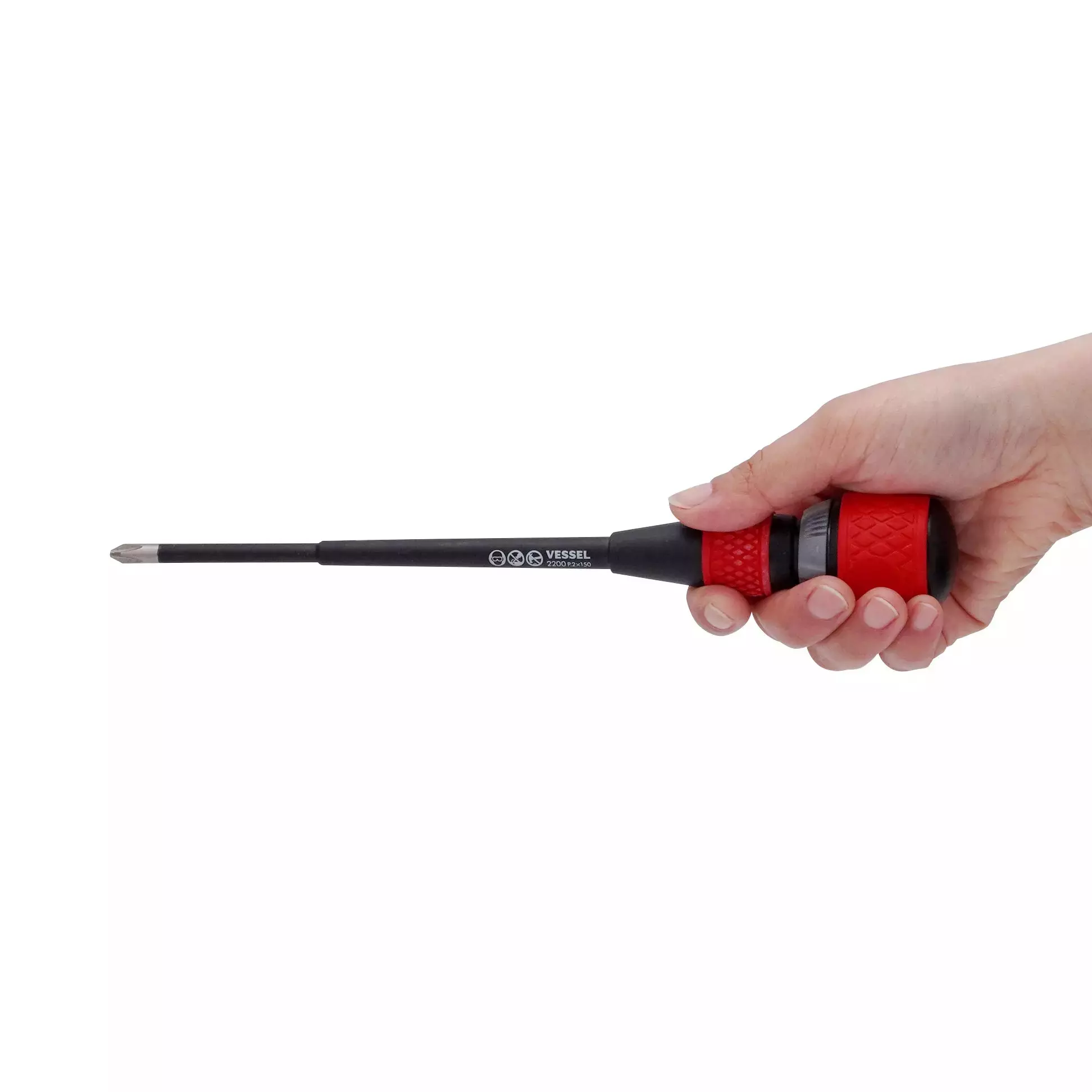 Vessel Ball Ratchet Screwdriver, 2200 +2X150