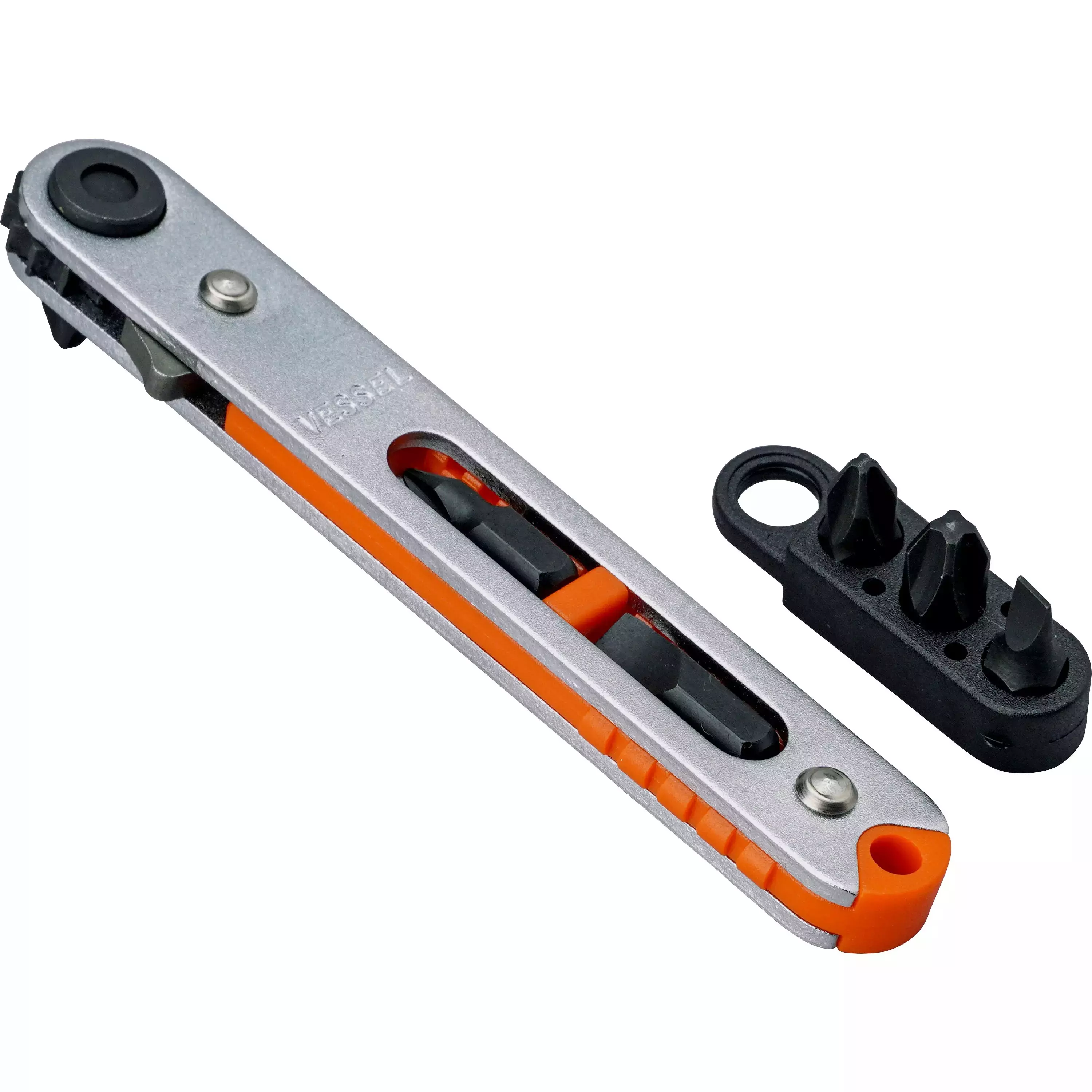Vessel Flat-shaped Ratchet Screwdriver<Straight Type>, TD-75