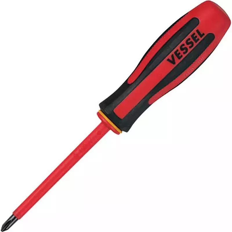 Vessel MEGADRA Insulated Screwdriver No.960 PS [Phillips], 960 +2X100