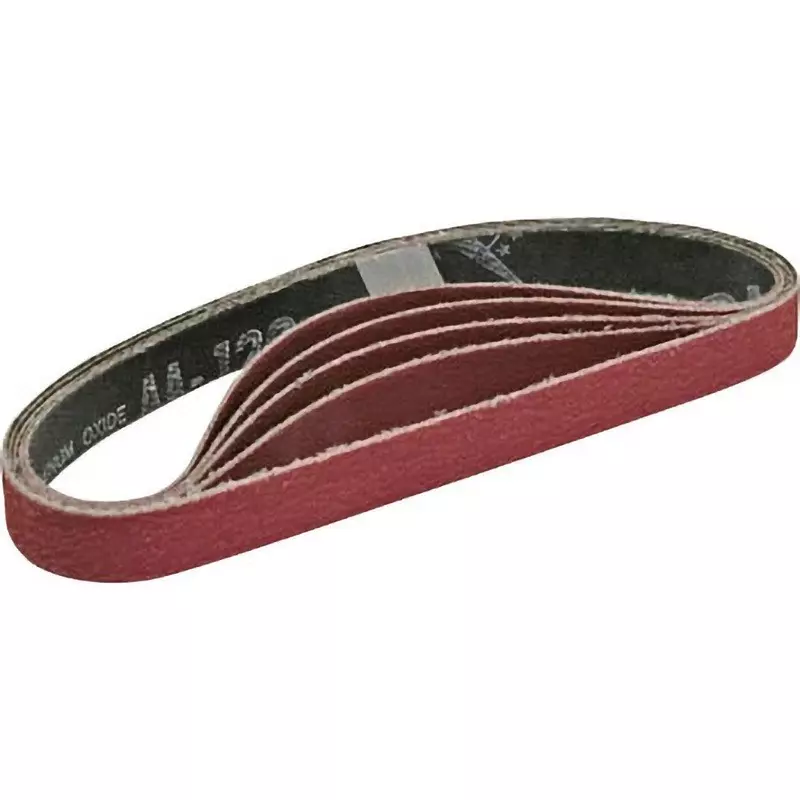 Vessel Ceramic Endless Belt 12x330 mm for Air Belt Sander, CB12-120 (Pack of 50 Pcs)