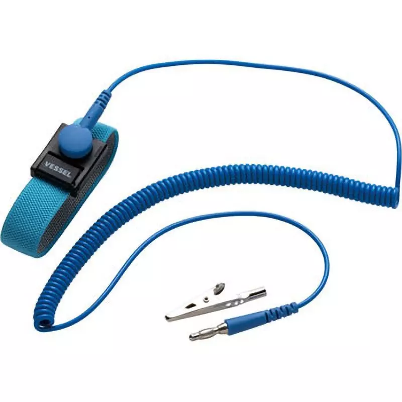 Vessel ESD Wrist Strap About 190 mm Band Length, EPS-05