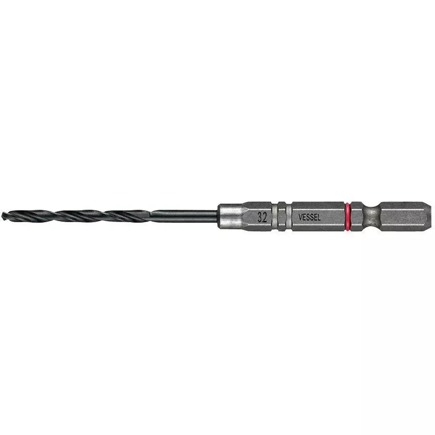 Vessel Cushion Drill Φ3.2 mm for Iron Work, AMD3S-3.2 (Set of 3 Pcs)