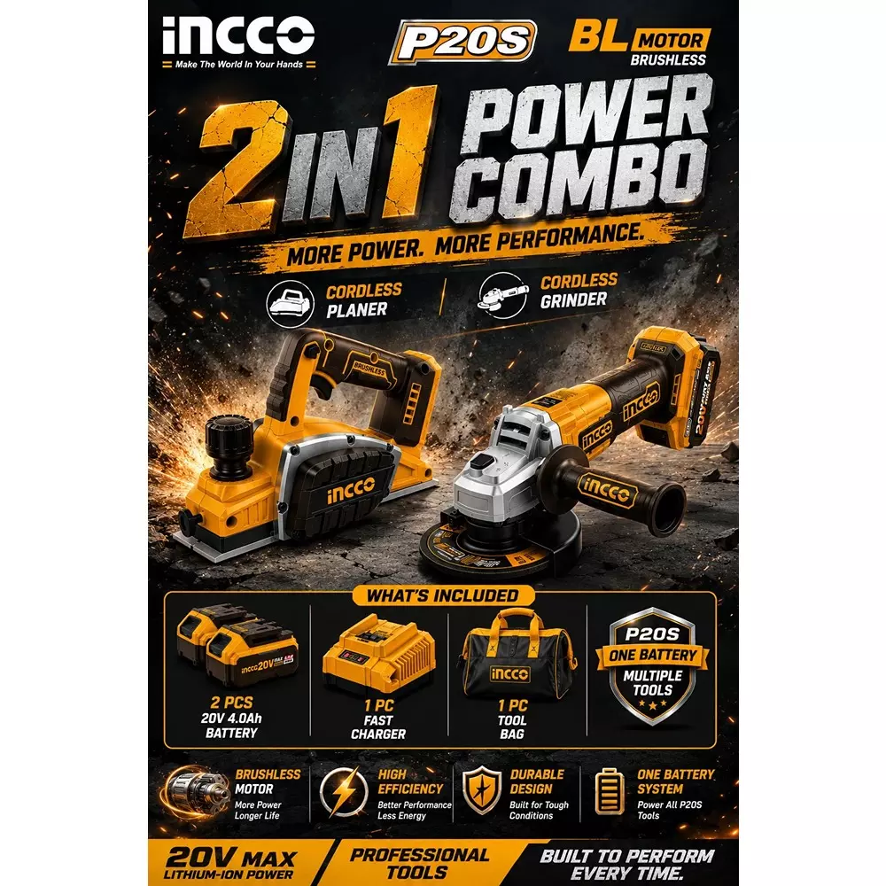 ingco-2-pcs-carpenter-tools-combo-kit-includes-angle-grinder-and-planer-cdpl900-with-battery-charger