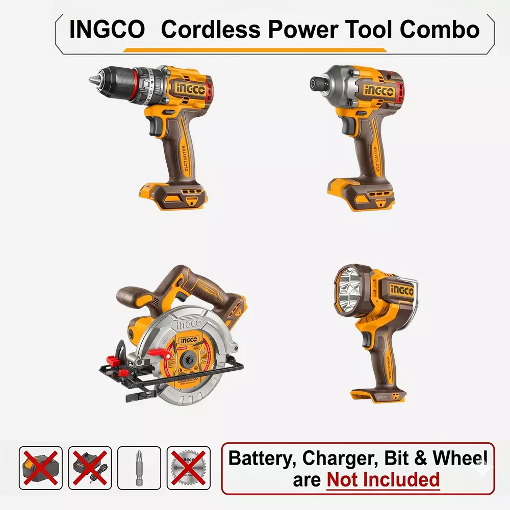 ingco-cordless-power-tools-combo-kit-includes-compact-brushless-cordless-impact-drill-cordless-impact-driver-cordless-circular-saw-cordless-work-lamp-with-spindle-lock-function-cosli241297