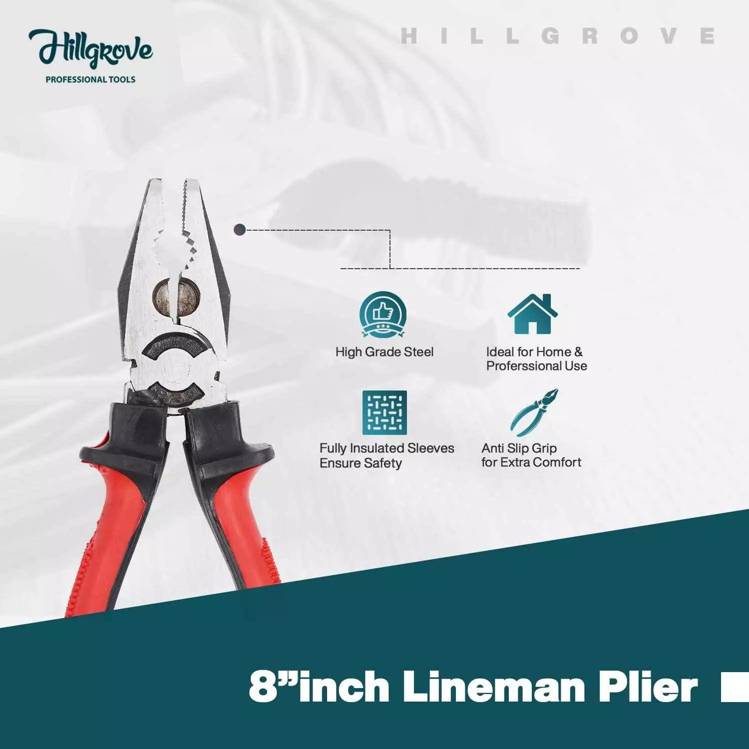 Hillgrove 15 Pcs Power Tool Kit, HGCM216M1