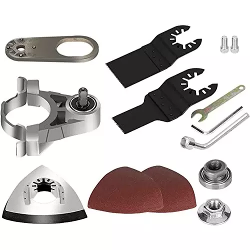 YADAV Angle Grinder Accessory Converter Kit Oscillating Tools for Cutting Polishing Grinding