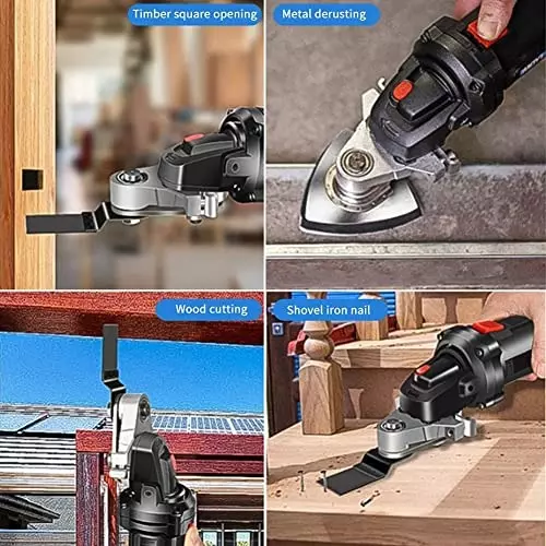 YADAV Angle Grinder Accessory Converter Kit Oscillating Tools for Cutting Polishing Grinding