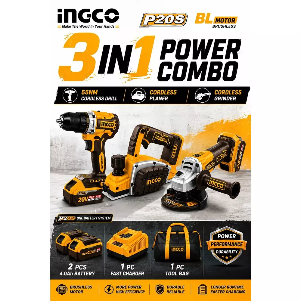 ingco-3-pcs-carpenter-tools-combo-kit-includes-55-nm-cordless-drill-planer-and-angle-grinder-with-battery-charger