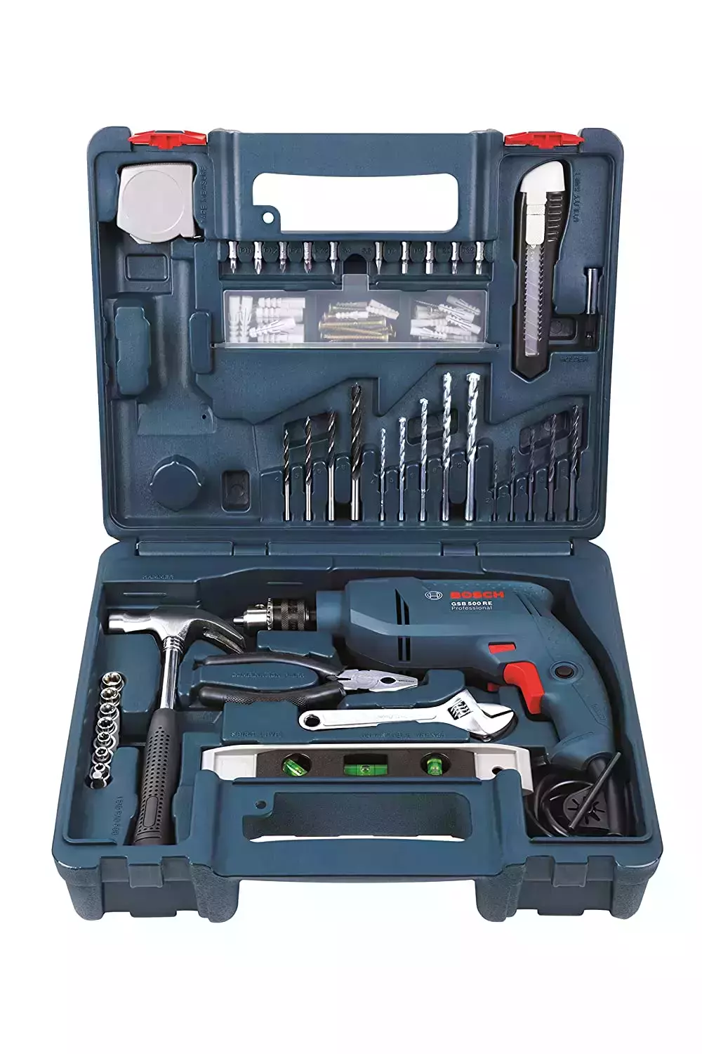 bosch-gsb-500w-500-re-tool-set-blue-2608590090-masonry-drill-bit-set-5-pieces-combo