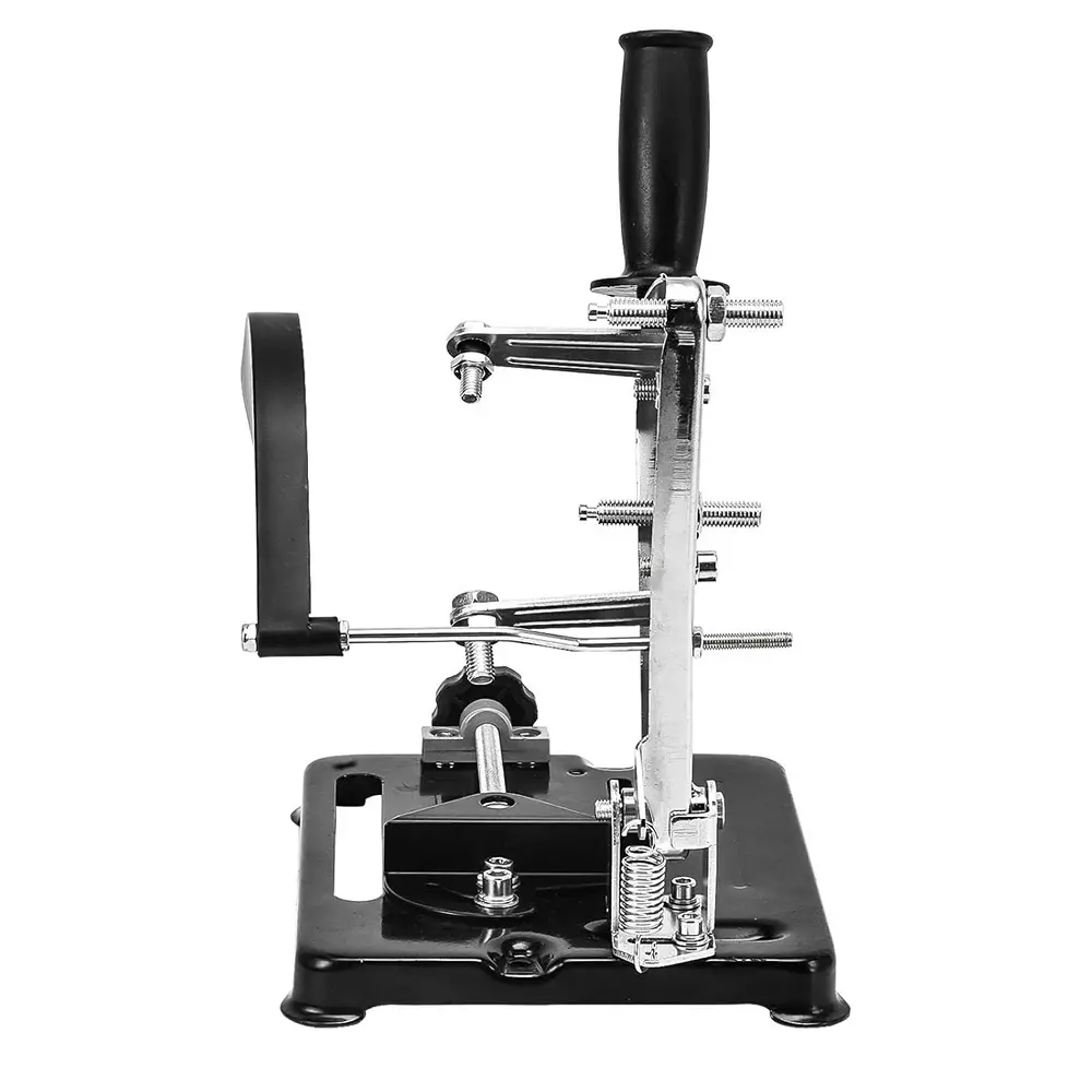 Jawsons Angle Grinder Stand Heavy Duty Cast Iron Base & Adjustable Cutting Holder with 45° Angle Adjustment & Safety Guard